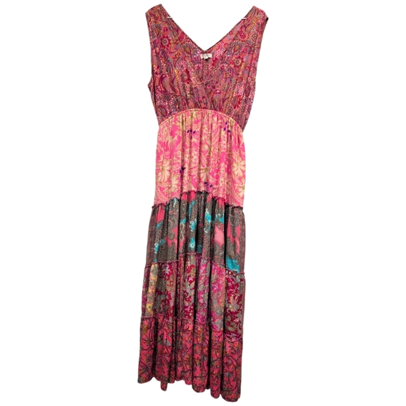 Paani Dresses & Skirts - Paani Bohemian  Multicolor Maxi Dress Large